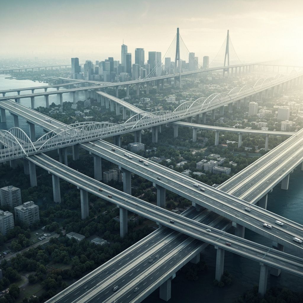 Capital flow and long-term growth visualization